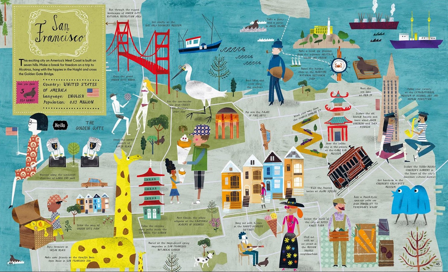 San Francisco, California - Sheet1