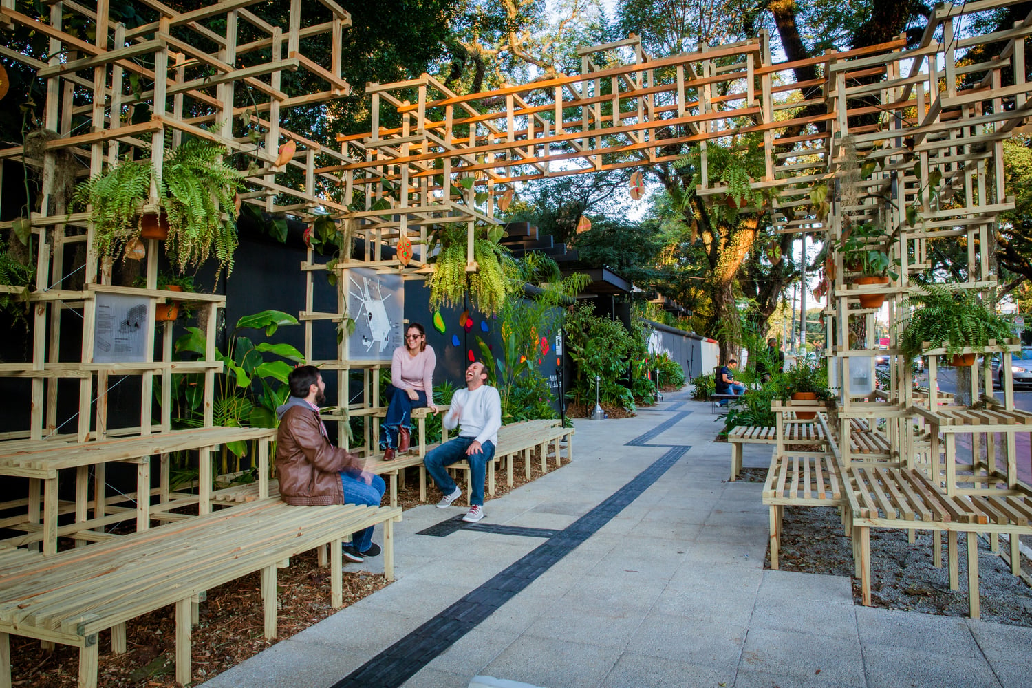 All colors Sidewalk, Jardim Everest, Brazil, Zoom Urbanismo Architects + LAO Engenharia and Design - Sheet1