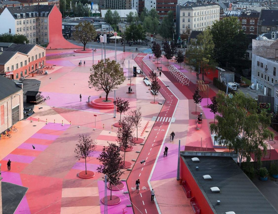 Super Kilen, Copenhagen, Denmark, BIG Architects - Sheet1