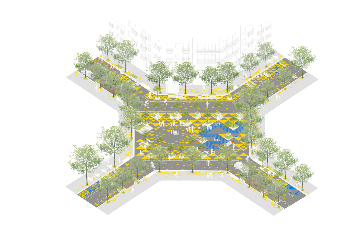 Superblock of Sant Antoni, Barcelona, Leku Studio - Sheet1