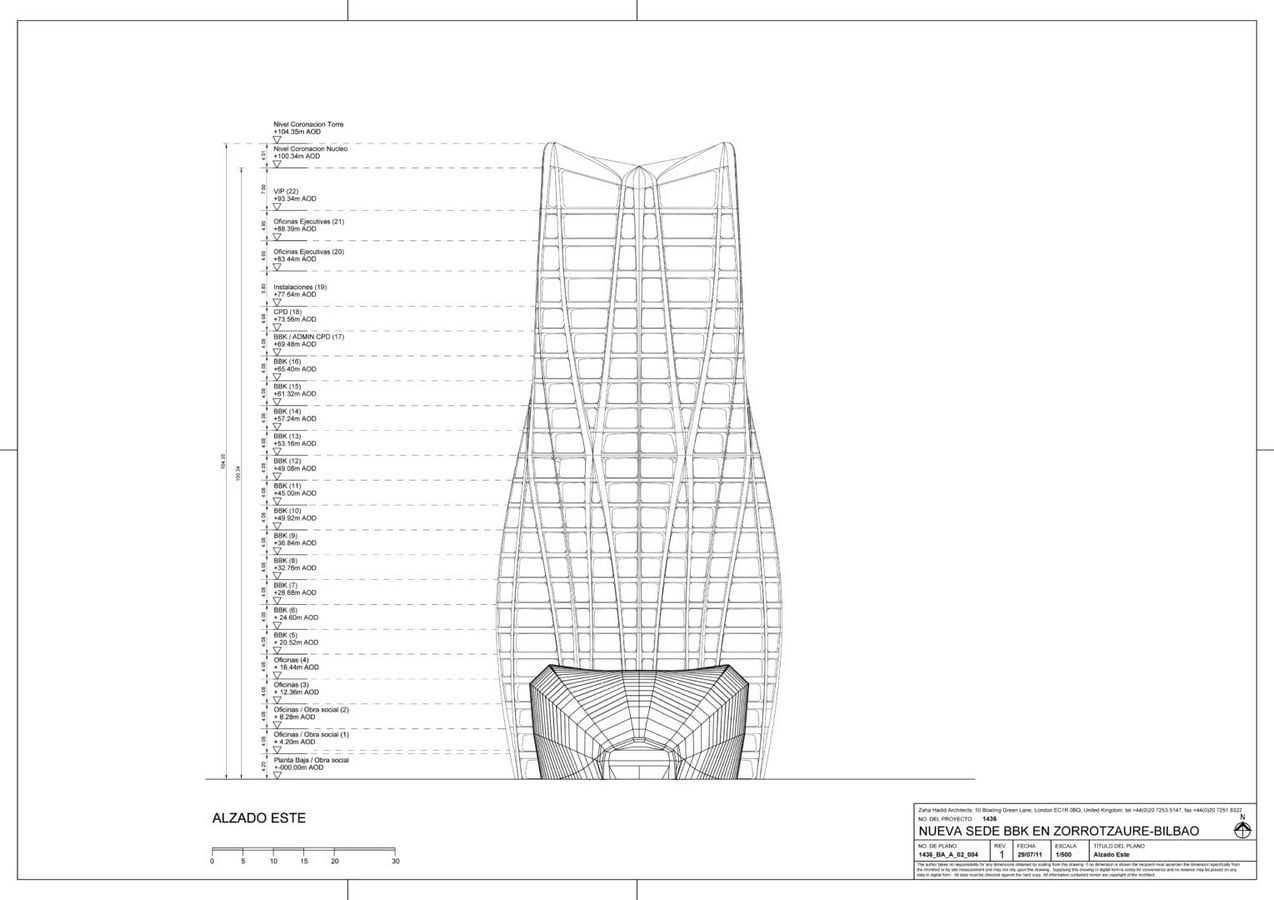 BBK Bank Headquarters, Bilbao - Sheet2