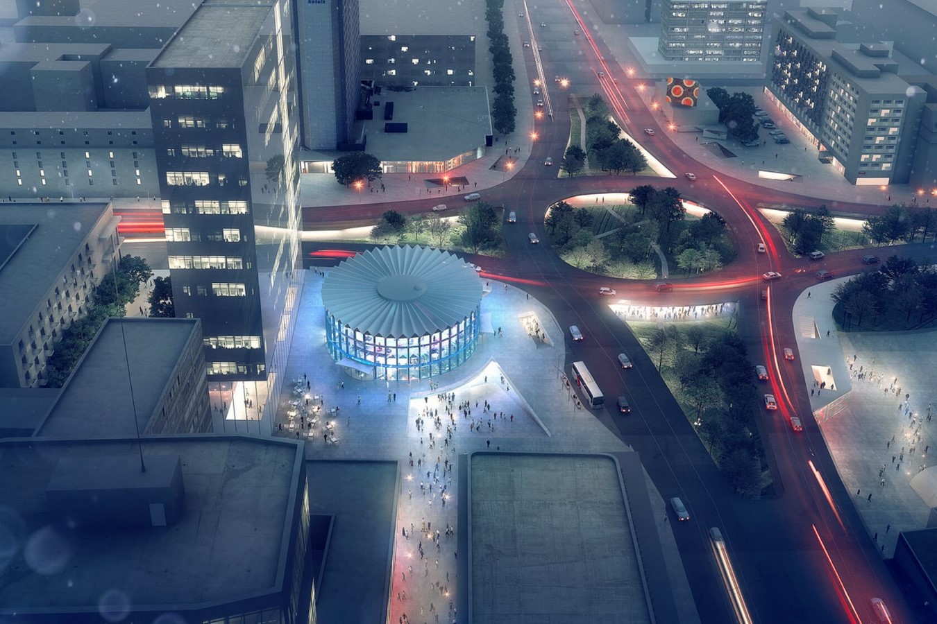 Rotunda Urban Centre by Lina Ghotmeh City's Kaleidoscope Sheet2