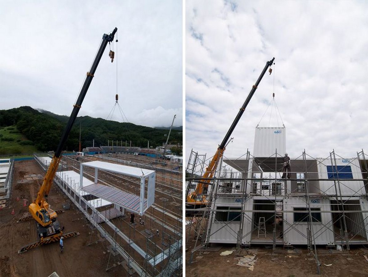 Onagawa Container by Shigeru Ban: Temporary Structures with Impactful Design Sheet15
