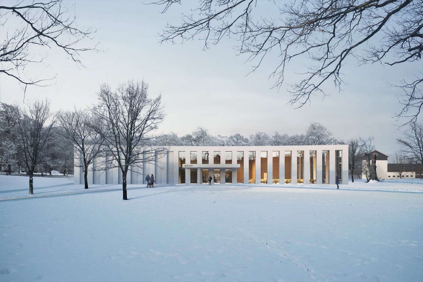 Competition to Design Mess Building for Military Academy in Stockholm won by Tham & Videgård Sheet1