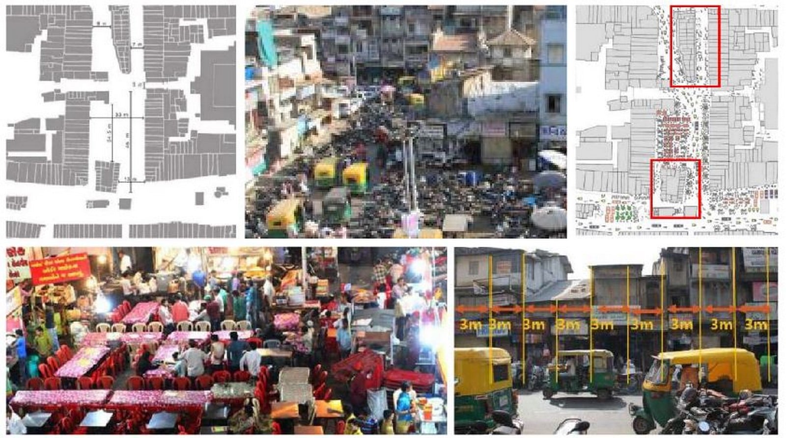 Night time public space in India:Manek Chowk Sheet4