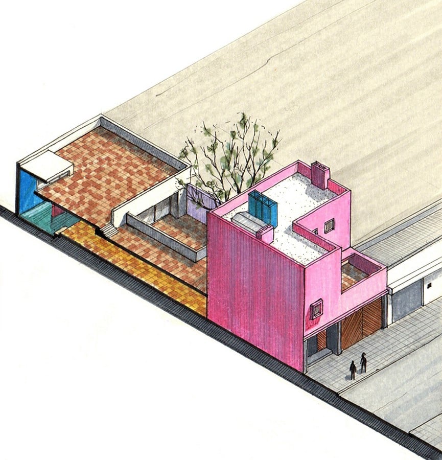 Casa Gilardi by Luis Barragan: The Last Masterpiece by the Architect Sheet4