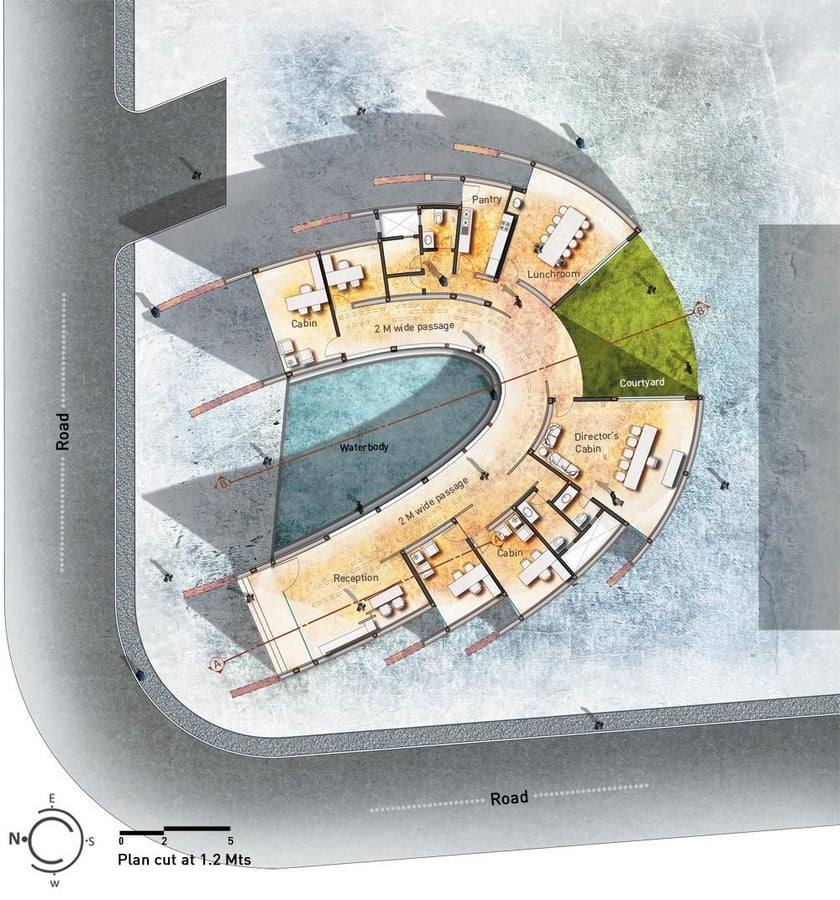 The Crescent by Sanjay Puri Architects: A Sculptural Presence Sheet6