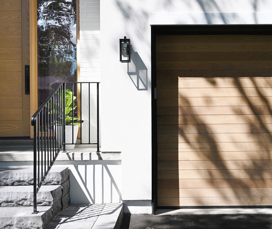 Located on a large lot situated on a quiet tree lined street in Etobicoke, Toronto, sits what once was a tired bungalow, turned 2-storey contemporary single family dwelling, transformed by Ancerl Studio: Sheet 1