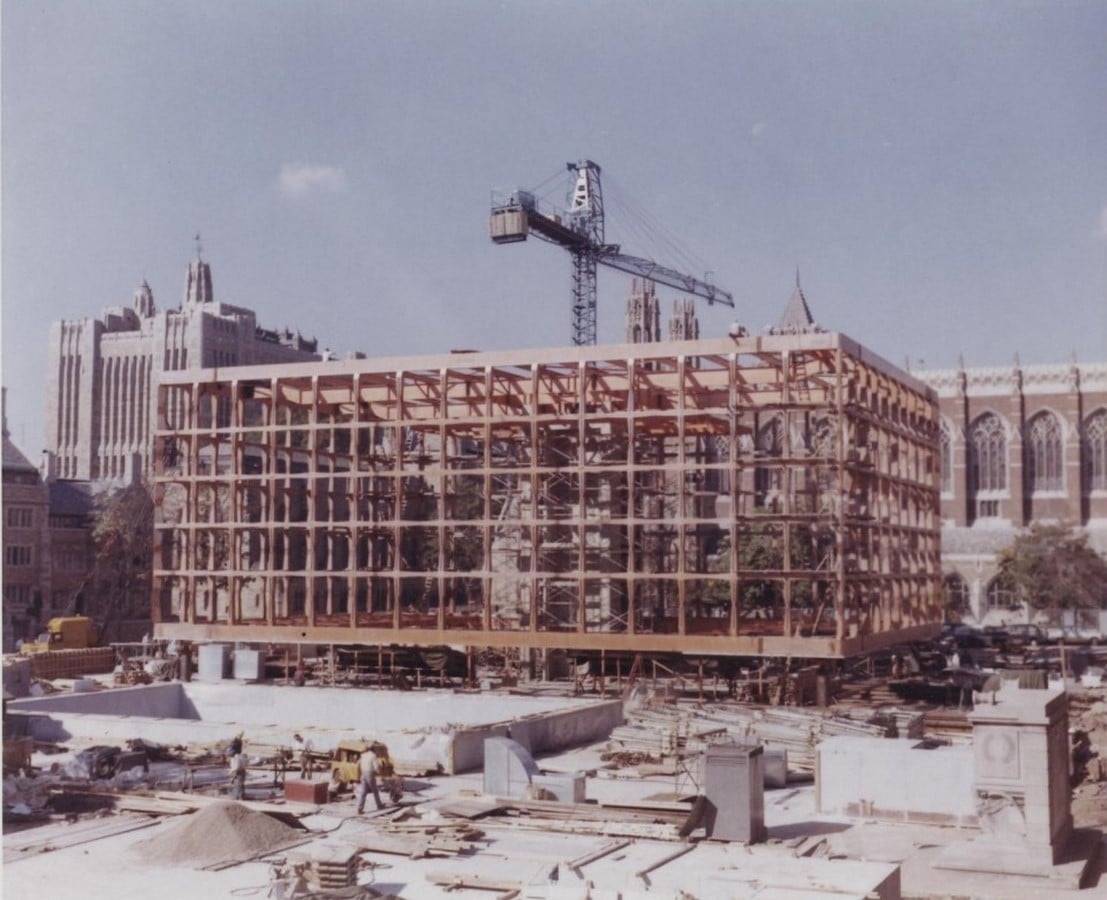The Beinecke Rare Book & Manuscript Library by SOM: Tower within a Building - Sheet2