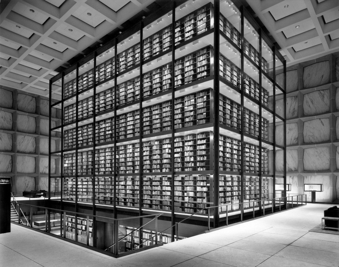 The Beinecke Rare Book & Manuscript Library by SOM: Tower within a Building - Sheet6