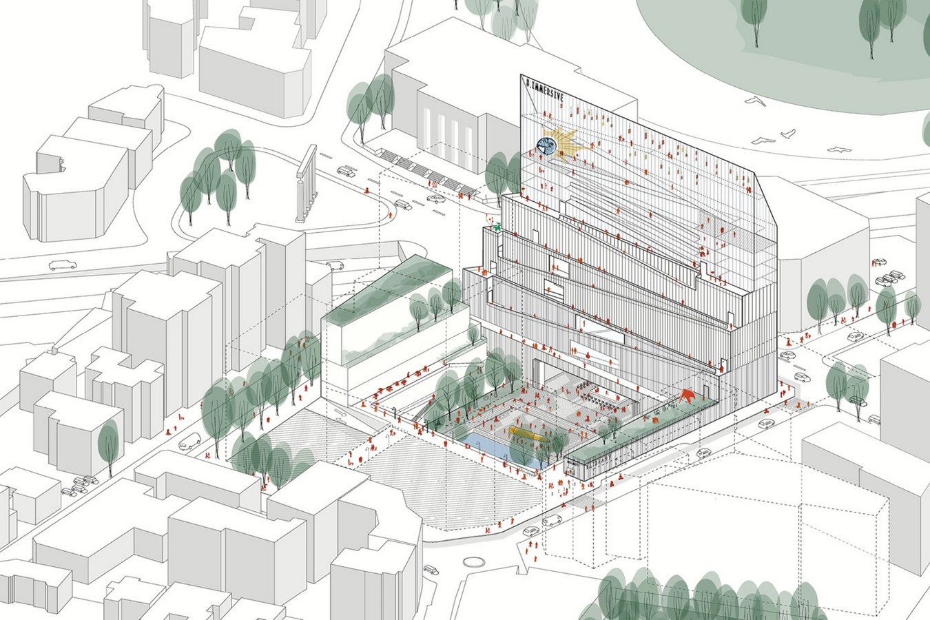 BeMA: Beirut Museum of Art by Lina Ghotmeh: The Urban Theatre - Sheet13