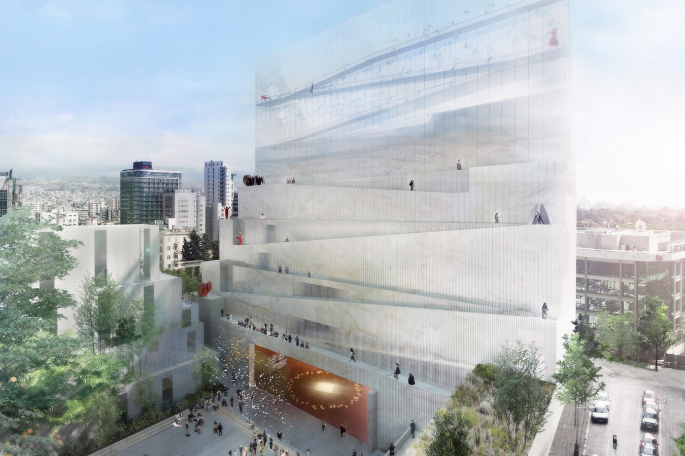 BeMA: Beirut Museum of Art by Lina Ghotmeh: The Urban Theatre - Sheet