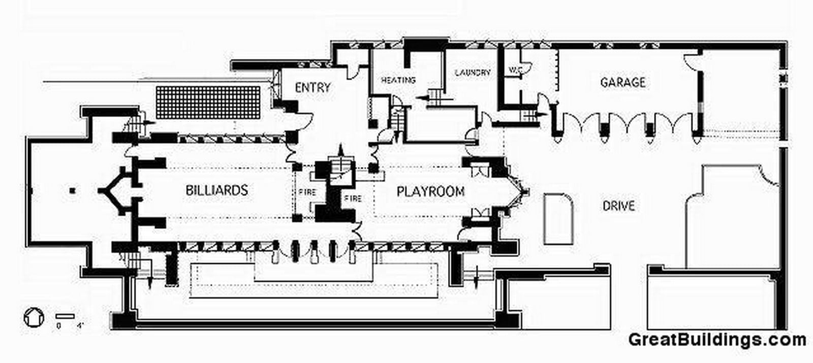 Frederick C. Robie House by Frank Lloyd Wright: Prairie style of architecture - Sheet4