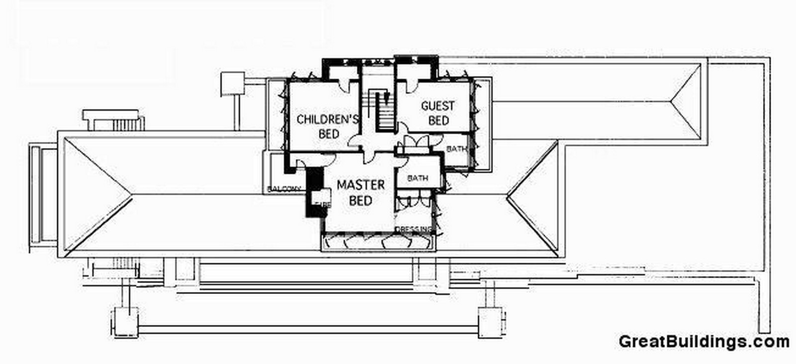 Frederick C. Robie House by Frank Lloyd Wright: Prairie style of architecture - Sheet5