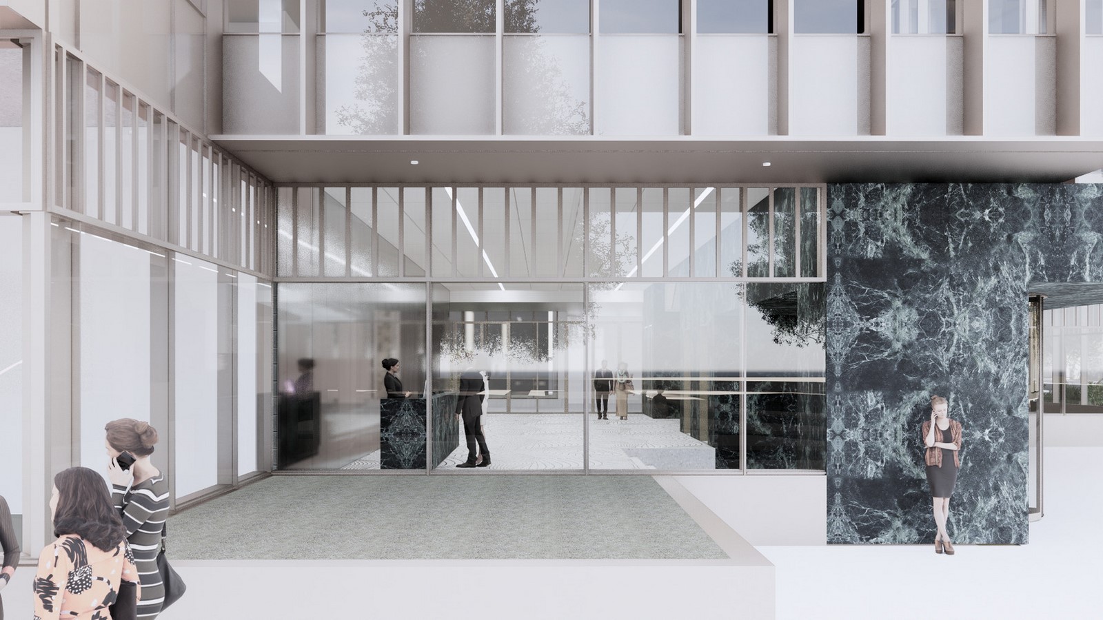 Design for a five-story office building in Amsterdam revealed by OMA / David Gianotten - Sheet6