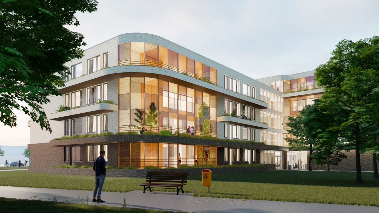 Eentien Architects – Care center Soubourgh ©http://www.eentien.nl/projecten/zorgcentrum-souburgh/