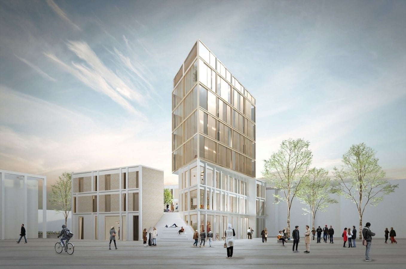 Tom David – Waaggebouw West © https://www.tomdavid.nl/portfolio/waaggebouw-woensel-west/