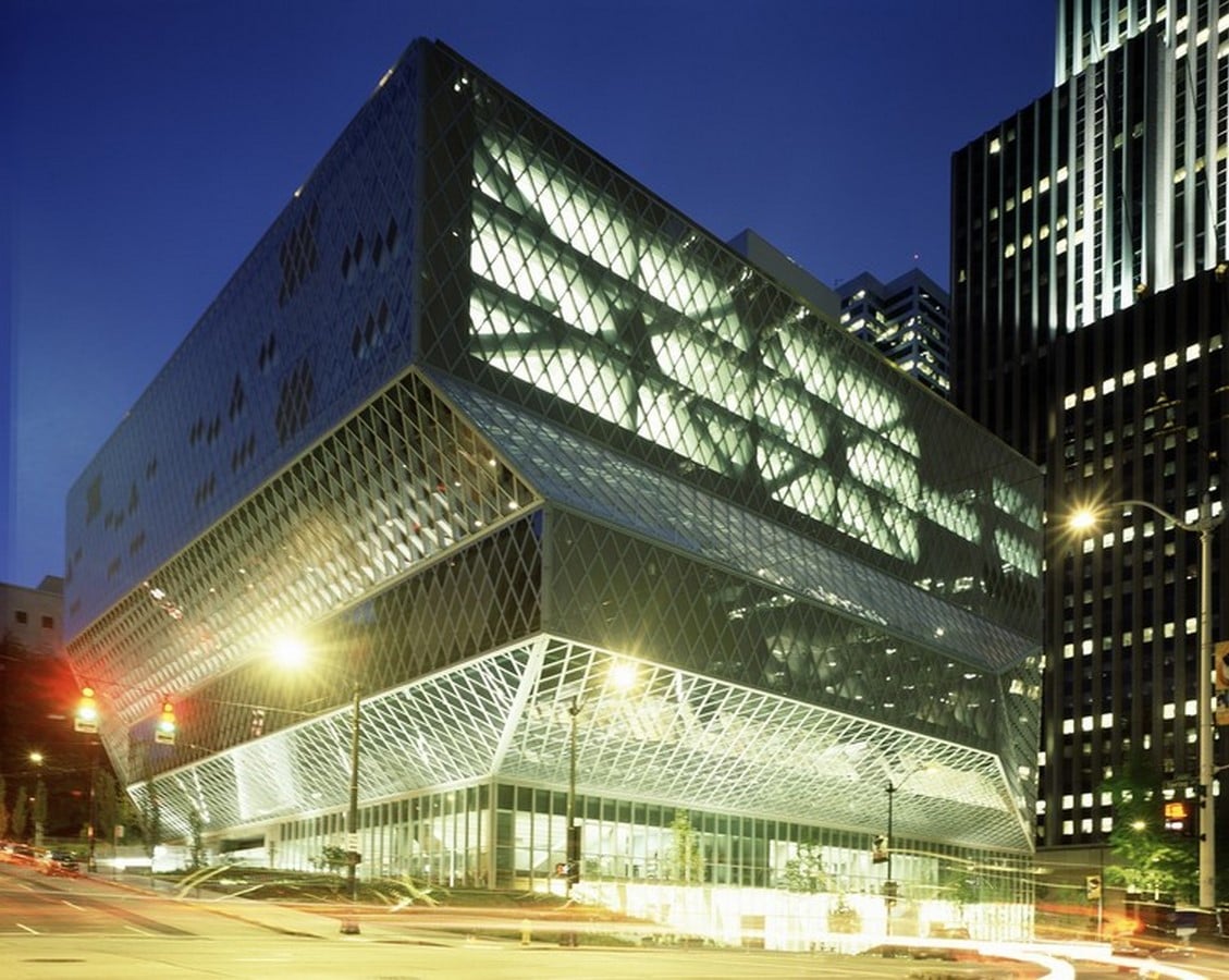 Seattle Central Library, Seattle USA_©Archdaily