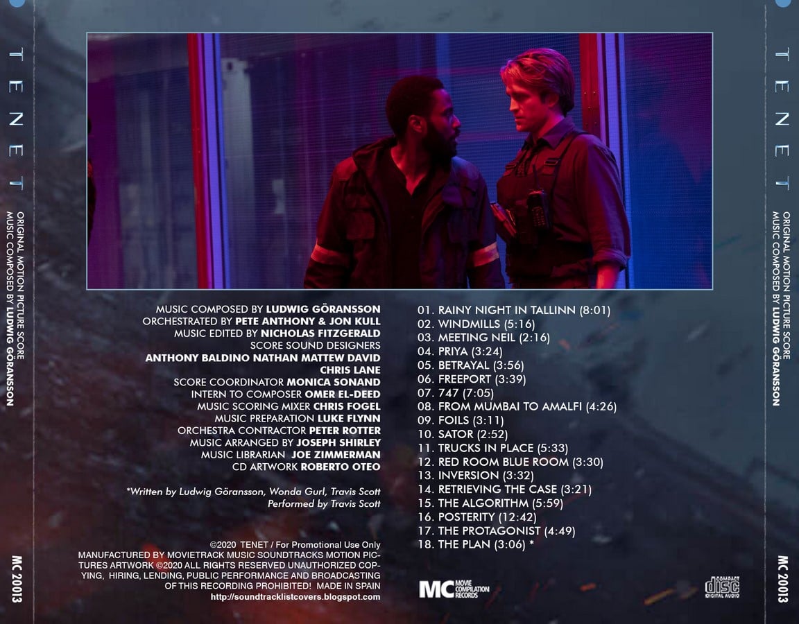 Official Soundtrack ©soundtracklistcovers.blogspot.com