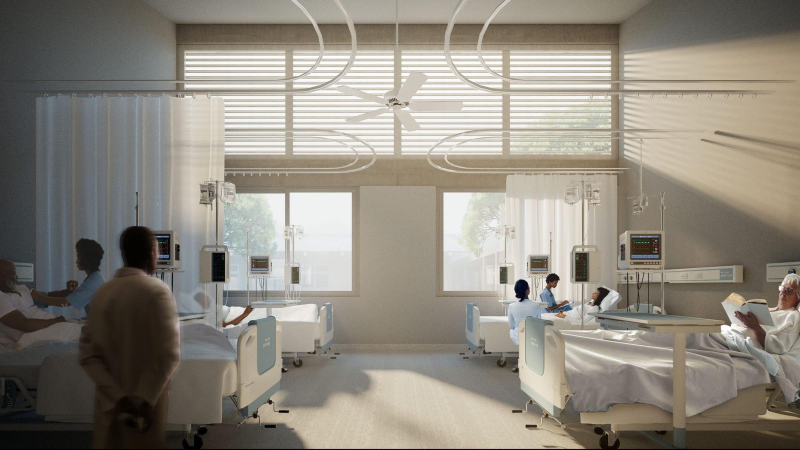 Designs for 101 hospitals that will transform Ghana's medical system revealed by Adjaye Associates - Sheet3