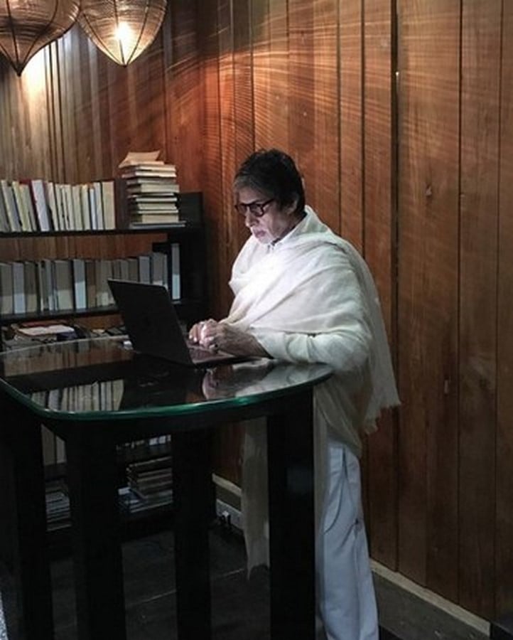 Amitabh’s study room in Jalsa_©India TV News