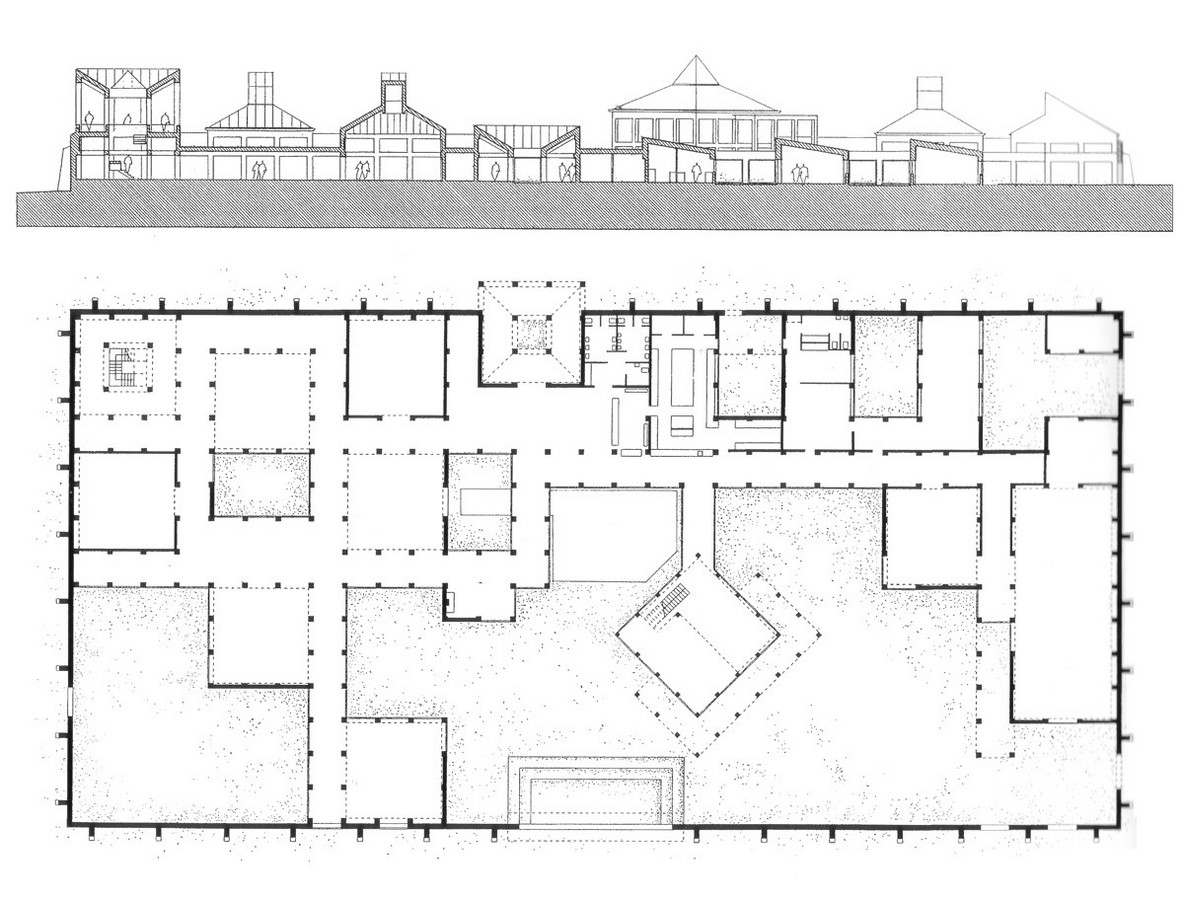 Skagen Odde Nature Centre by Jørn Utzon: Desert Fortress - Sheet5