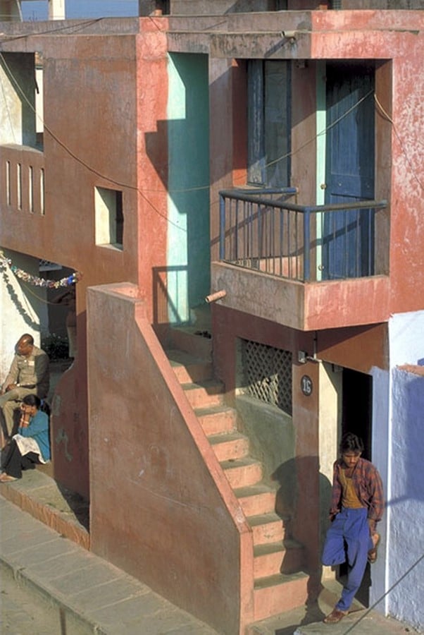 Aranya Low-cost Housing by B.V Doshi Low-cost urban housing - Sheet10