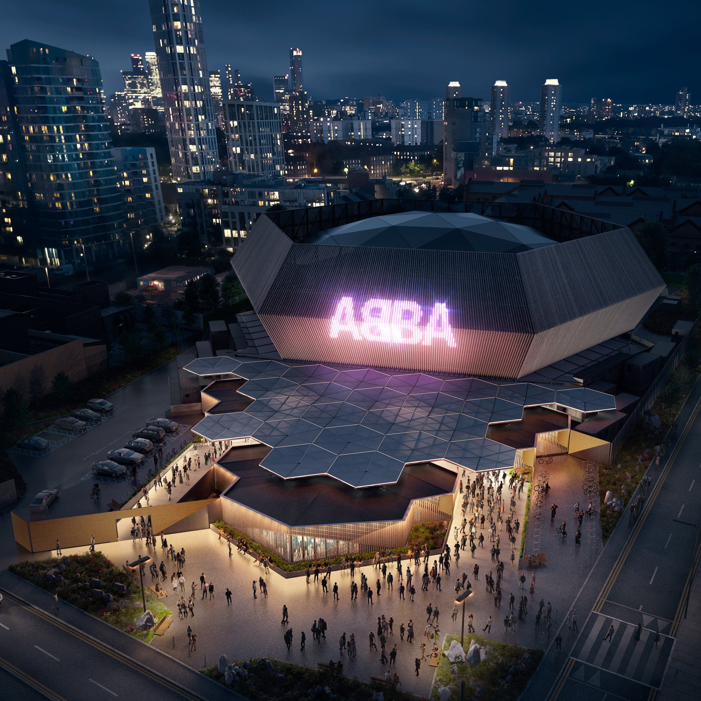 Hexagonal arena to designed for ABBA reunion tour by Stufish