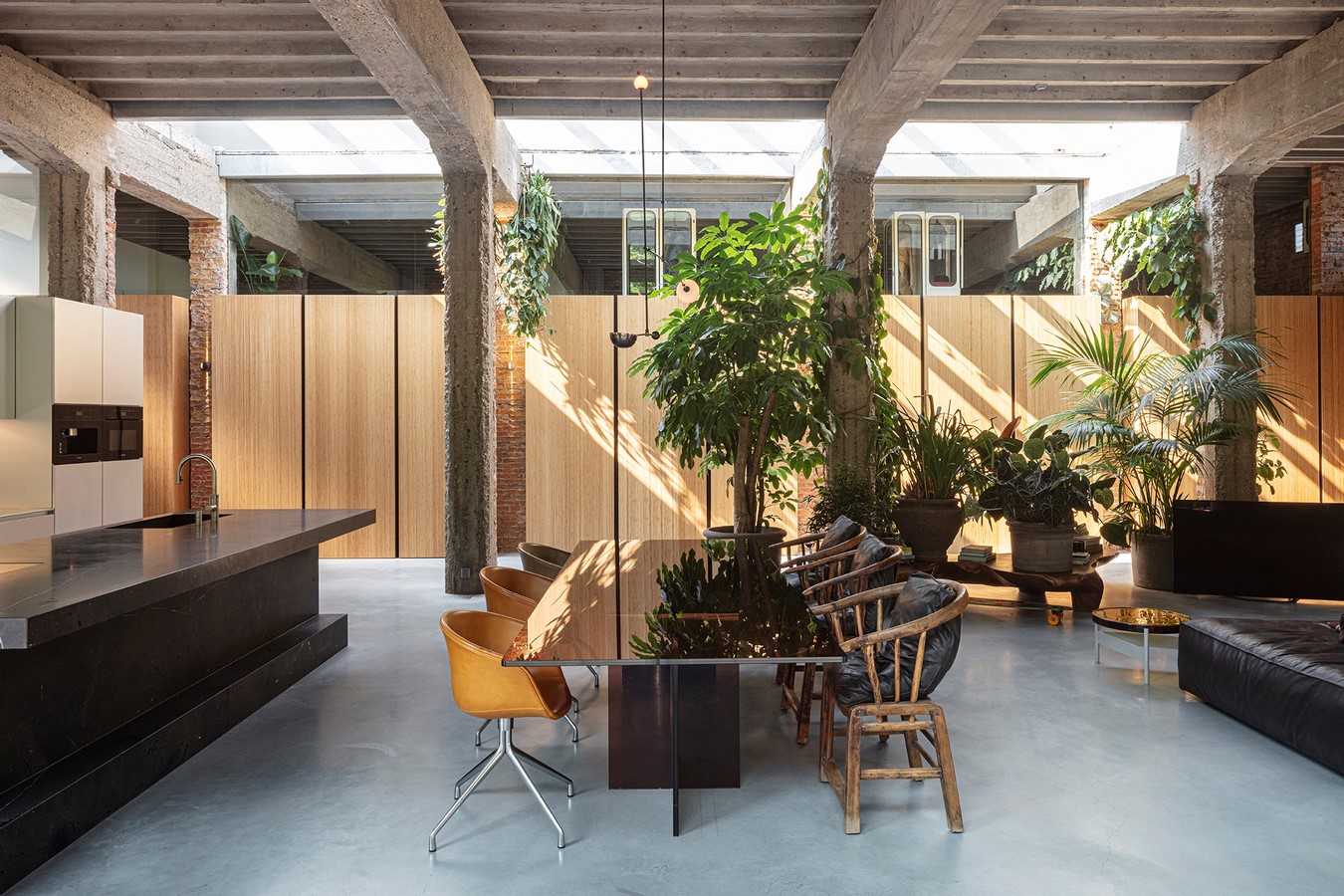 Abandoned 1940s Sports Building converted into New Villa With Naked Brick Walls by MASA Architects - Sheet10