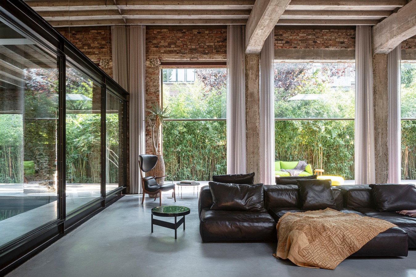 Abandoned 1940s Sports Building converted into New Villa With Naked Brick Walls by MASA Architects - Sheet3