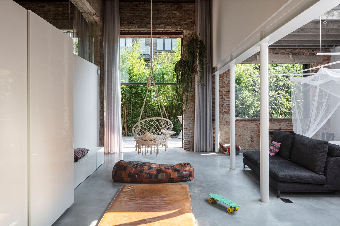 Abandoned 1940s Sports Building converted into New Villa With Naked Brick Walls by MASA Architects - Sheet8