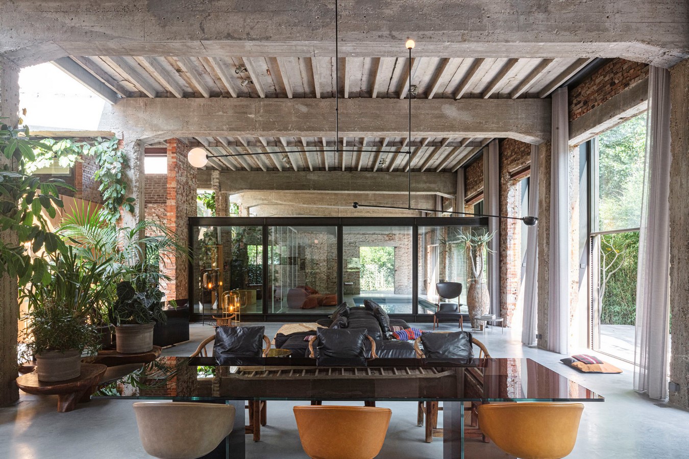 Abandoned 1940s Sports Building converted into New Villa With Naked Brick Walls by MASA Architects - Sheet9