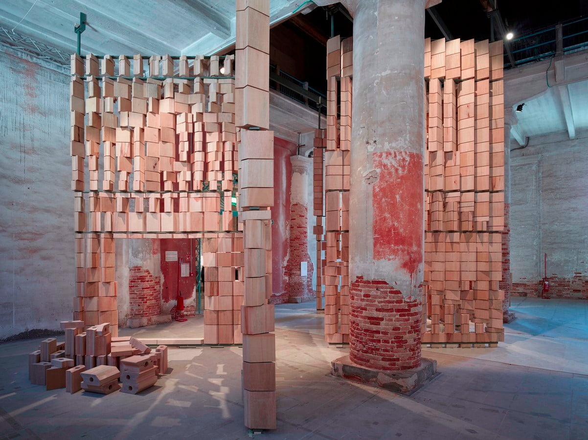 Dialogue Between Architecture and the Environment celebrated by Leonmarcial Installation at the Venice Biennale 2021 - Sheet1