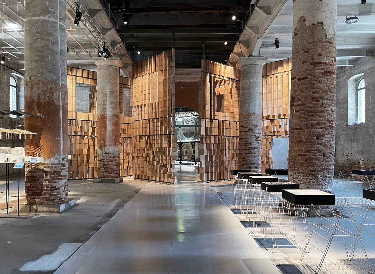 Dialogue Between Architecture and the Environment celebrated by Leonmarcial Installation at the Venice Biennale 2021 - Sheet3