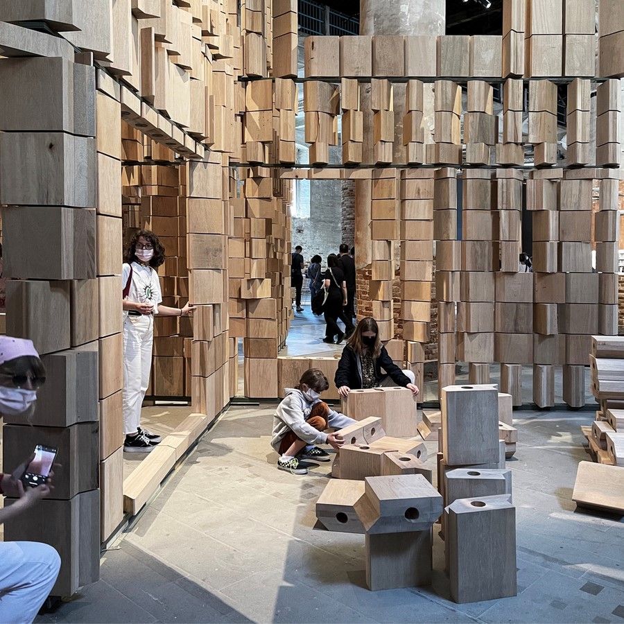 Dialogue Between Architecture and the Environment celebrated by Leonmarcial Installation at the Venice Biennale 2021 - Sheet5