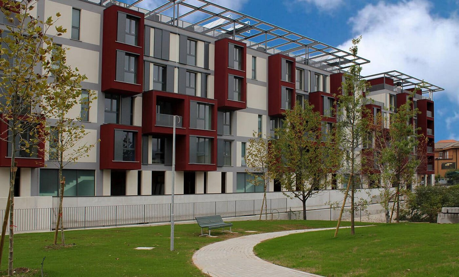 View of Residenzia Corti Nuove. 
