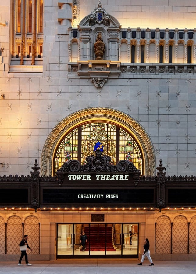 Apple Tower Theatre by Foster + Partners: Restoring its Lost Glory - Sheet