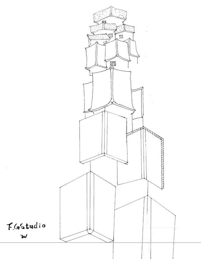 Skyview Mansion Sales Center by F.G STUDIO - Sheet1