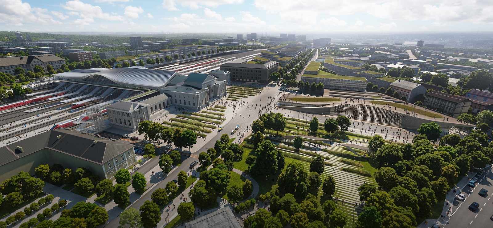 Vilnius Railway Station by Zaha Hadid Architects - Sheet12