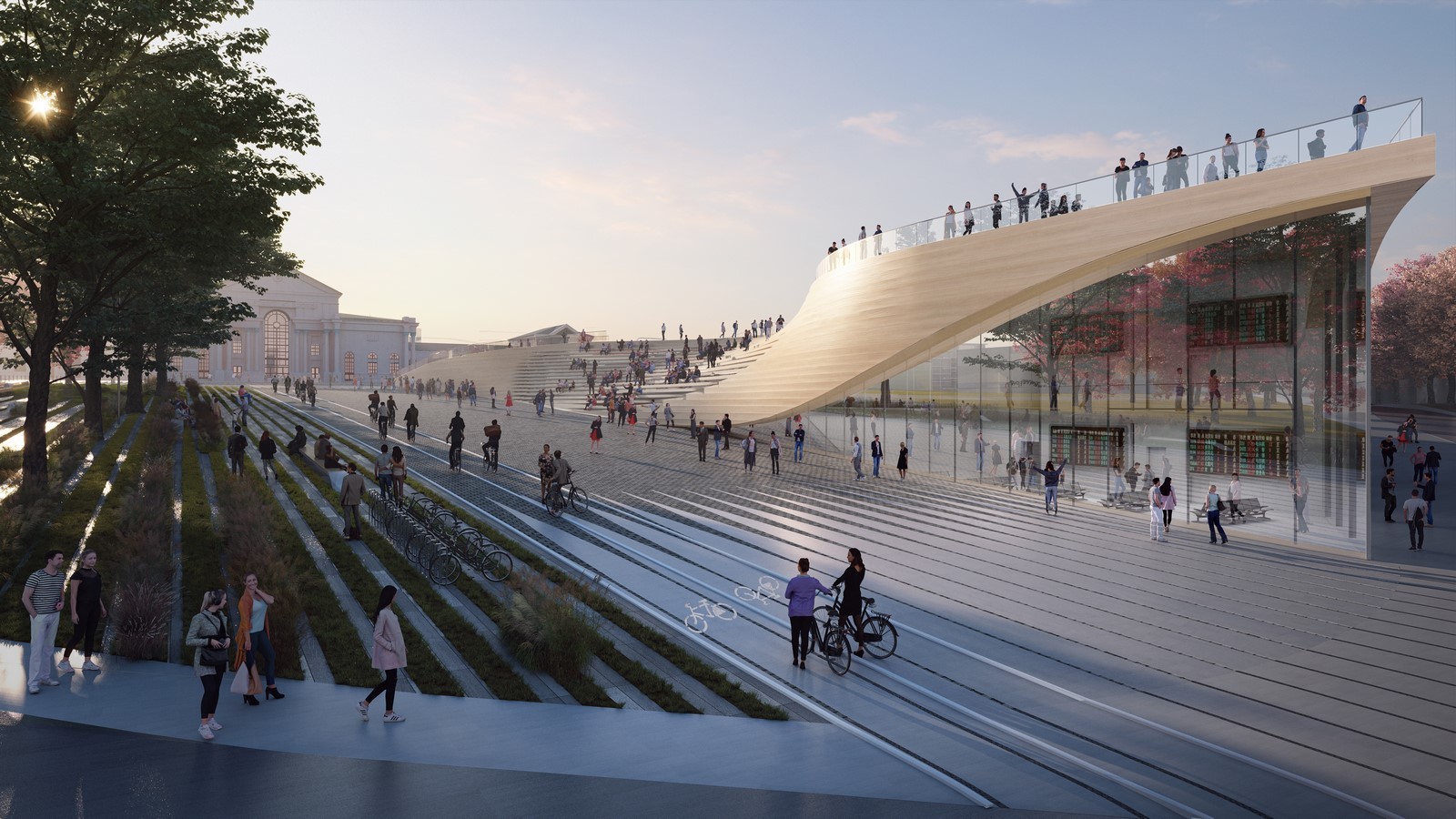 Vilnius Railway Station by Zaha Hadid Architects - Sheet2