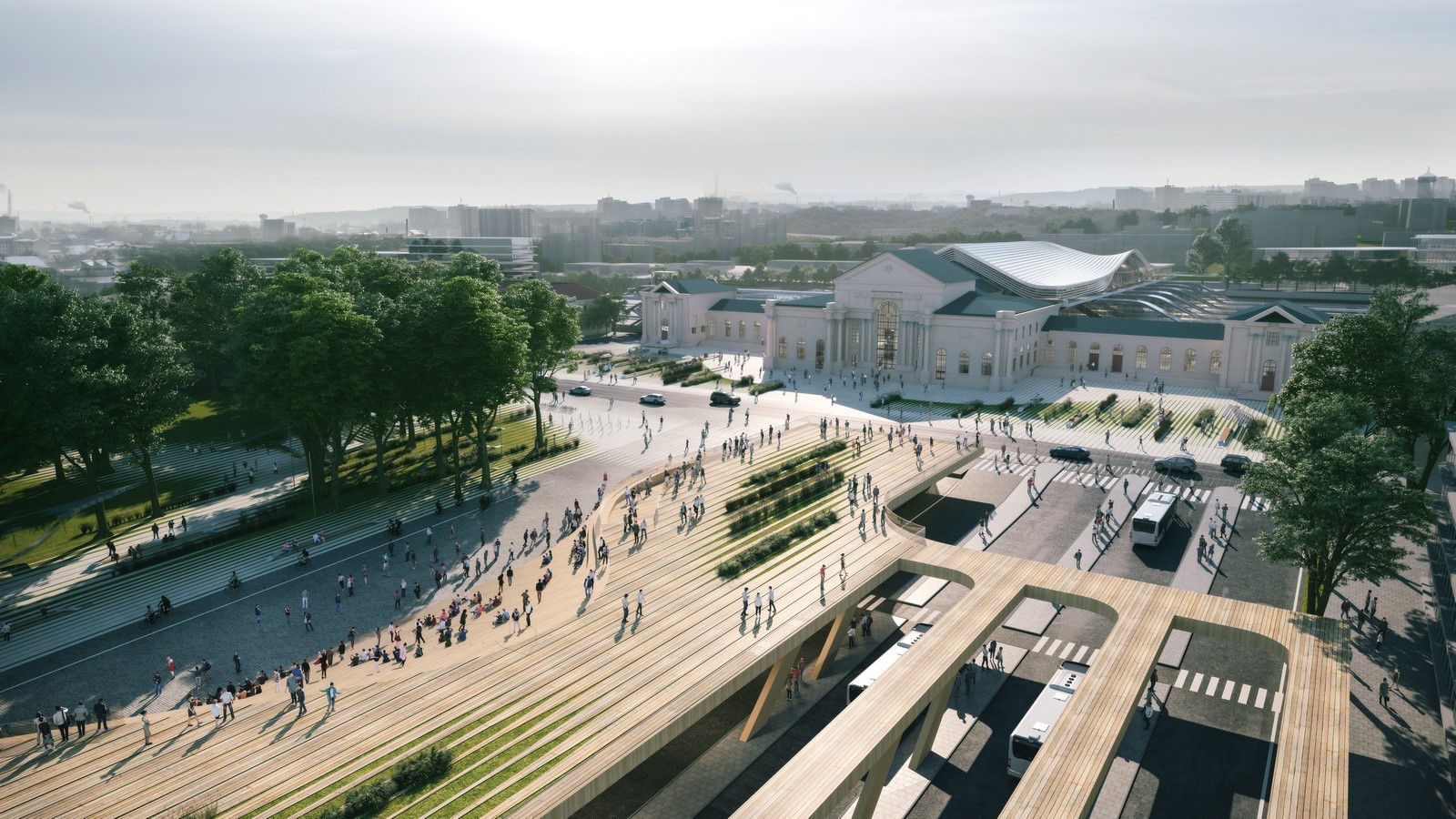 Vilnius Railway Station by Zaha Hadid Architects - Sheet4