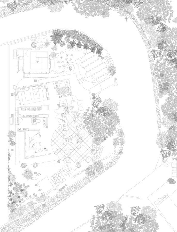 House Momoyama by Erika Nakagawa Office: Ambiguous Border - Sheet6