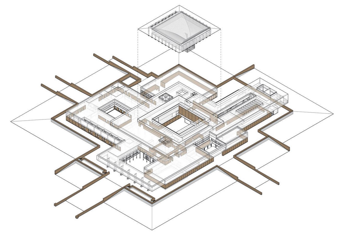 Erlitou Site Museum of the Xia Capital by TJAD and Rurban Studio: Preserving the existing - Sheet2