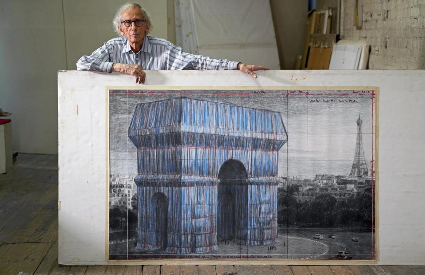 The Arc de Triomphe Wrapped: A lifelong Dream Come True for Christo and Jeanne-Claude - Sheet3