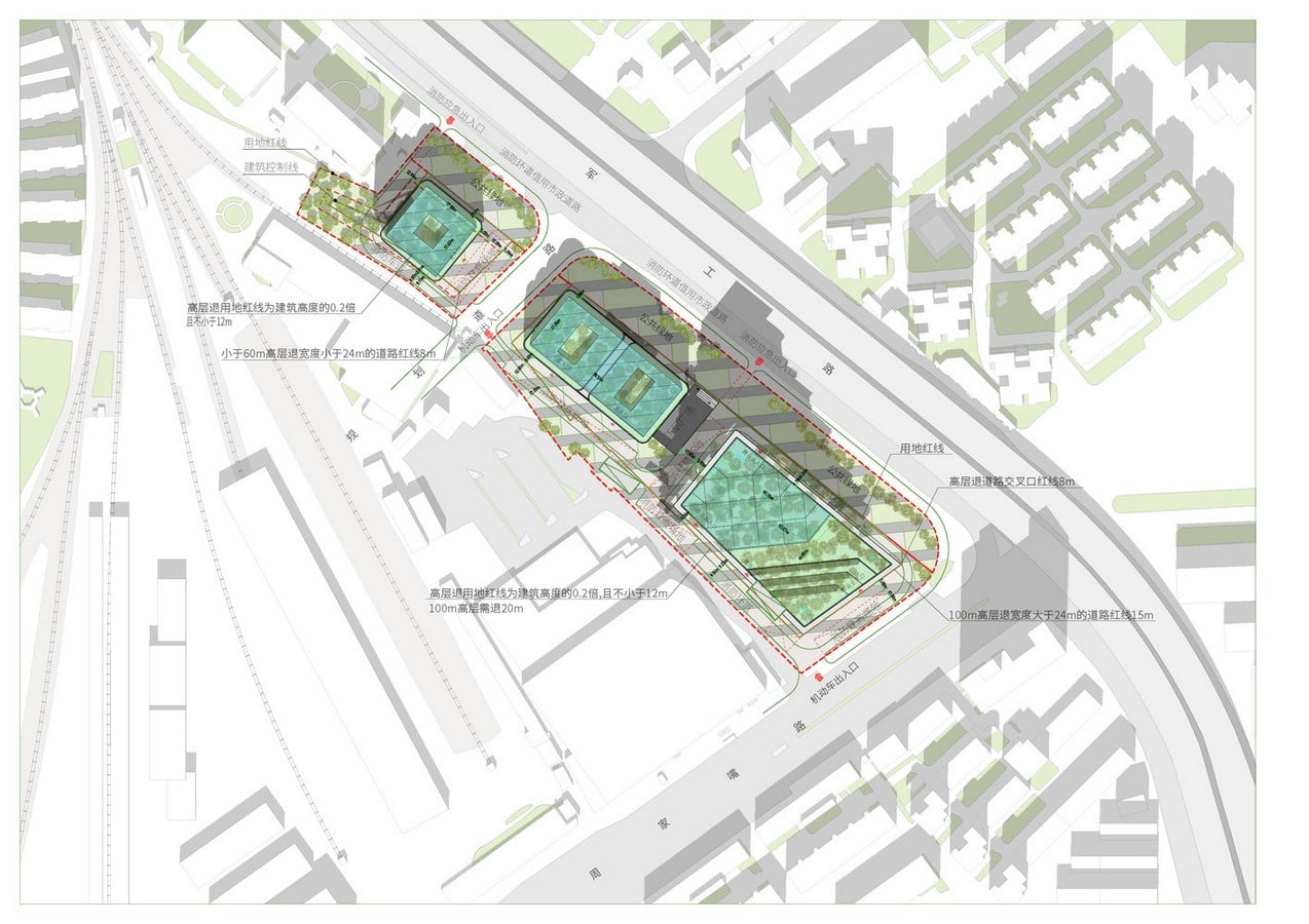 The Masterplan designed by Stefano Boeri. Photo credits @Archdaily | Boeri Studio.