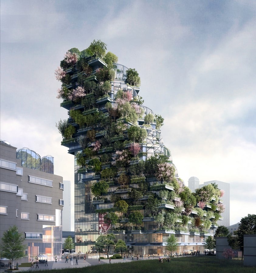 The anti-expansion measure in structure. Photo credits @Archdaily | Boeri Studio
