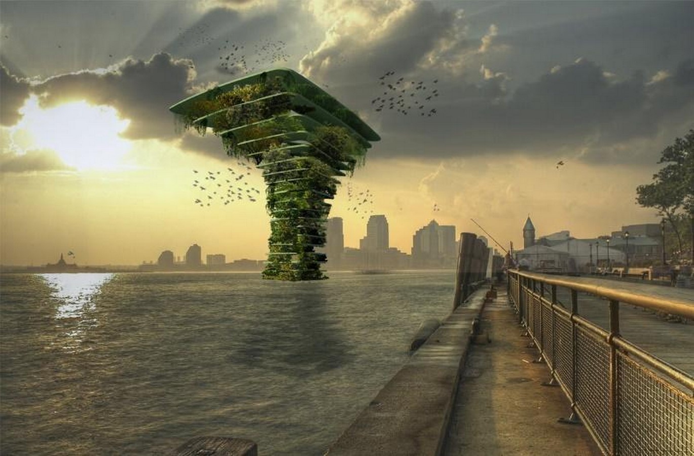 Parthenon, The Floating sea wall_@Waterstudio.NL
