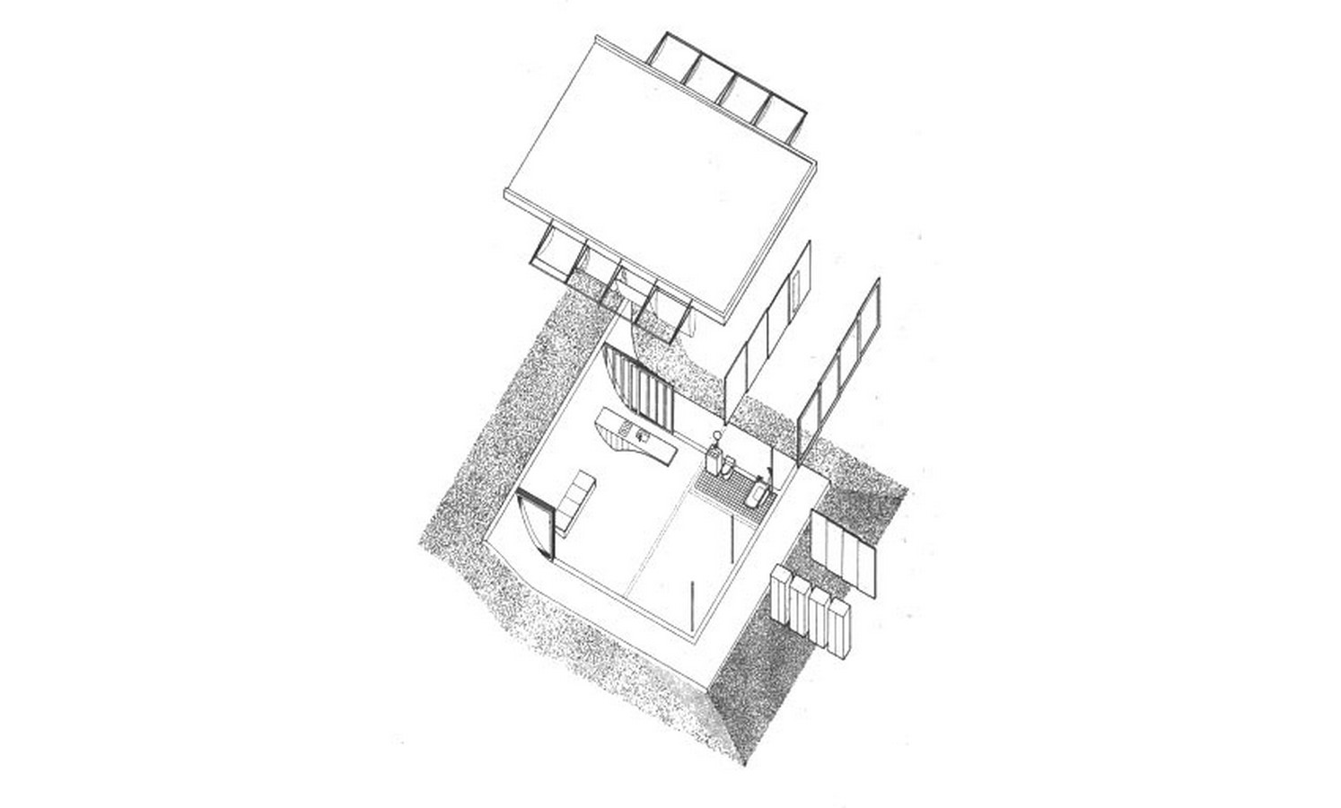 Wall-less House by Shigeru Ban: Universal Floor - Sheet5