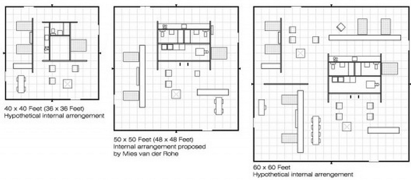 The Core House by Ludwig Mies van der Rohe: A Theoretical Project - Sheet8