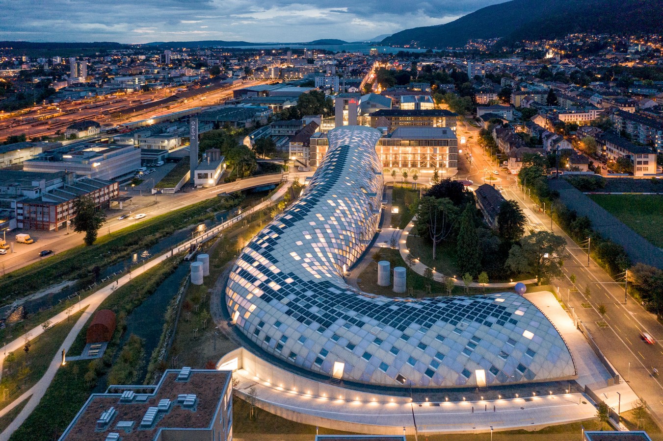 The Swatch and Omega Campus by Shigeru Ban: Time meets Architecture - Sheet1